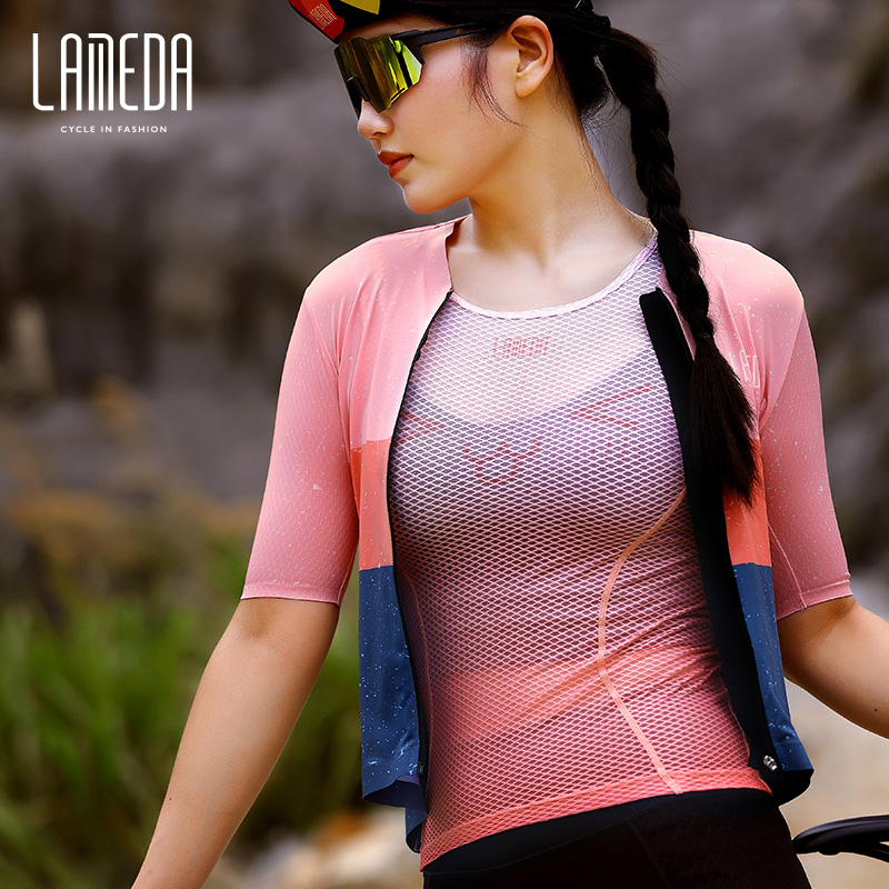 Mountain Biking Jacket - LAMEDA ขี่จักรยานเสื้อกั๊ก Top Women 'S Fast