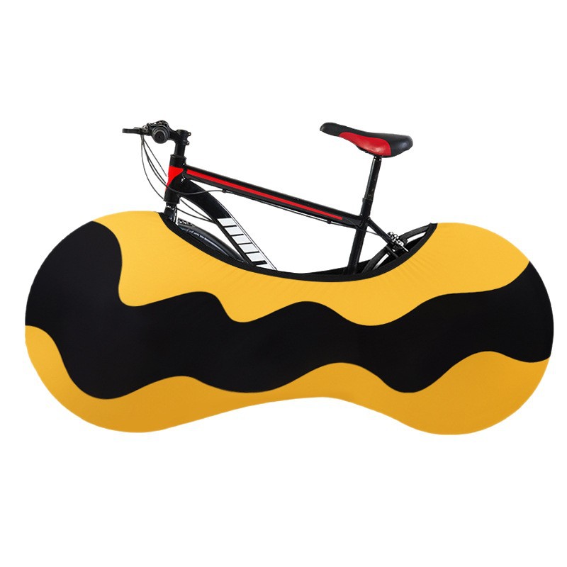 Mountain Biking Bag - ฝาครอบป้องกันล้อจักรยานกลางแจ้งในร่มป้องกันฝุ่นยืดหยุ่นอุปกรณ์ป้องกันจักรยานถุงเก็บยางสำหรับจักรยานเสือภูเขา
