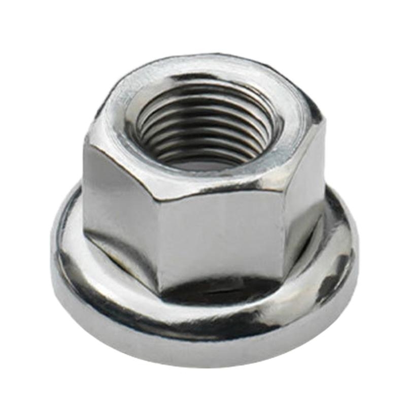 Picture Of Mountain Biking - Hub Nut สำหรับจักรยานเกียร์คงที่ด้านหน้าด้านหลัง Fixing Anti skid