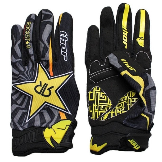 Mountain Biking Gloves Mens - ถุงมือมอเตอร์ครอสแบบเจล ถุงมือปั่นจักรยานเสือภูเขาดาวน์ฮิลล์ DH MX MTB ถุงมือสำหรับแข่งออฟโรด