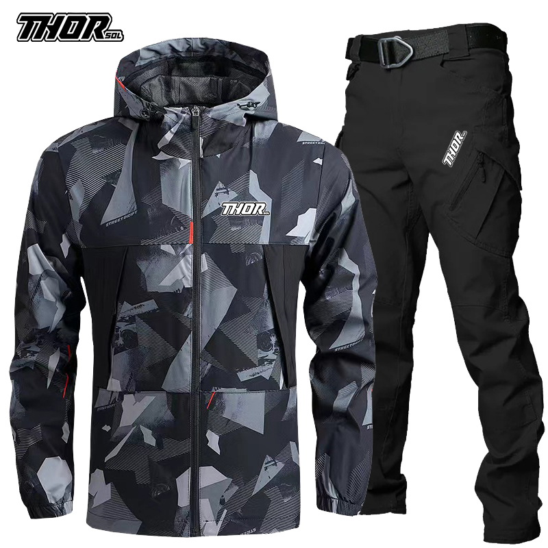 THORSOL ผู้ชายชุดขี่จักรยาน Je - Mountain Biking Jacket บทวิจารณ์และราคา