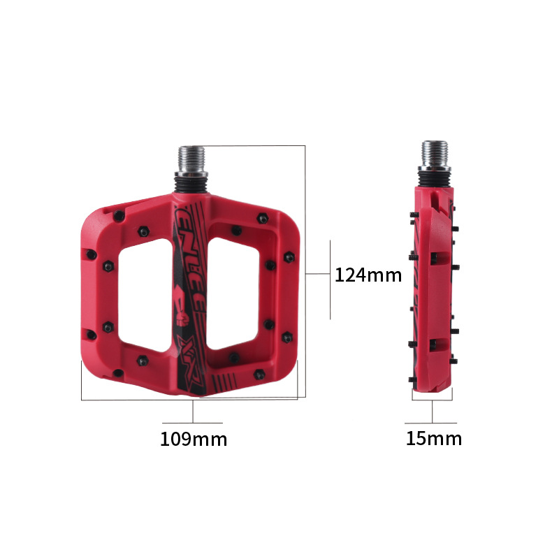 ENLEE MTB จักรยานเหยียบลื่นจัก - Pedal Platform Flat บทวิจารณ์และราคา