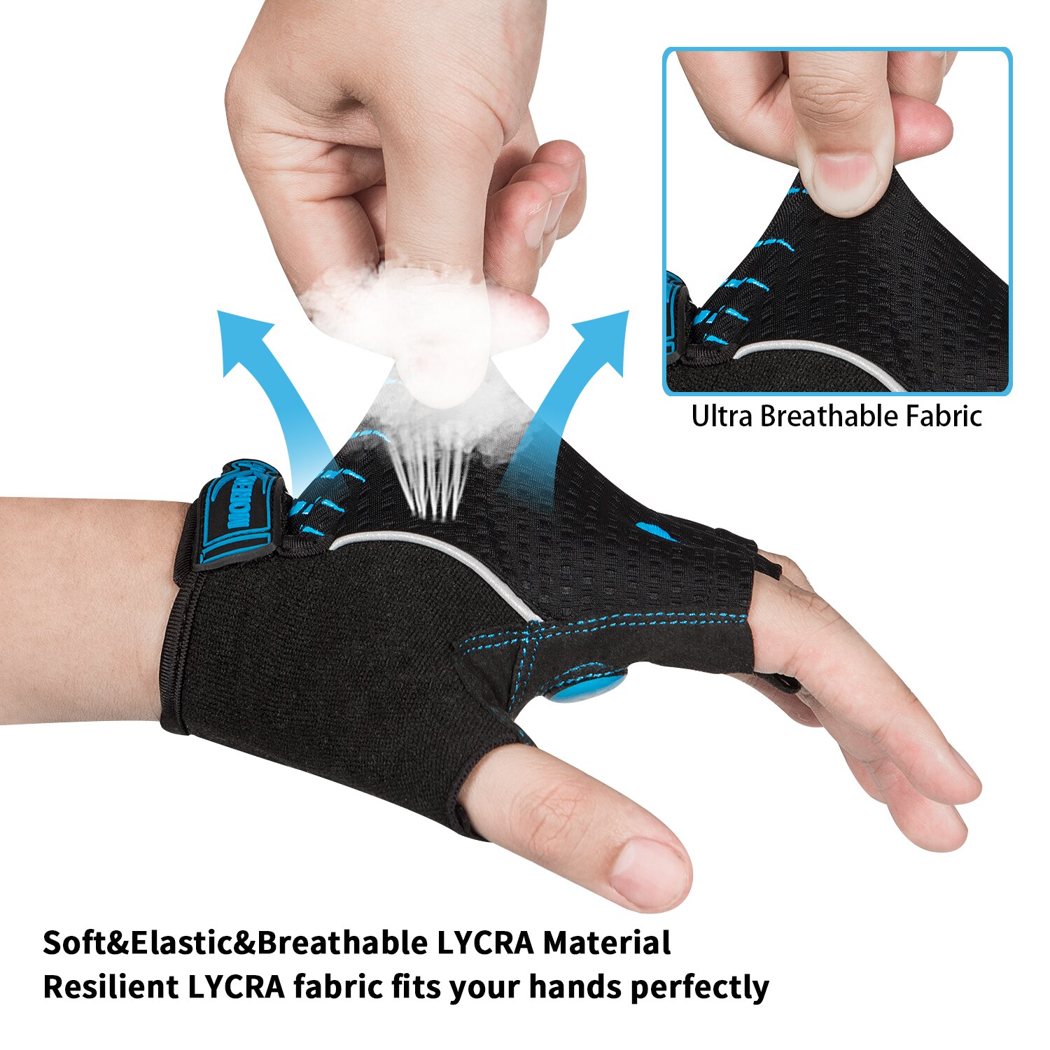 MOREOK ถุงมือขี่จักรยาน,ถุงมือ - Mountain Biking Gloves Mens บทวิจารณ์และราคา