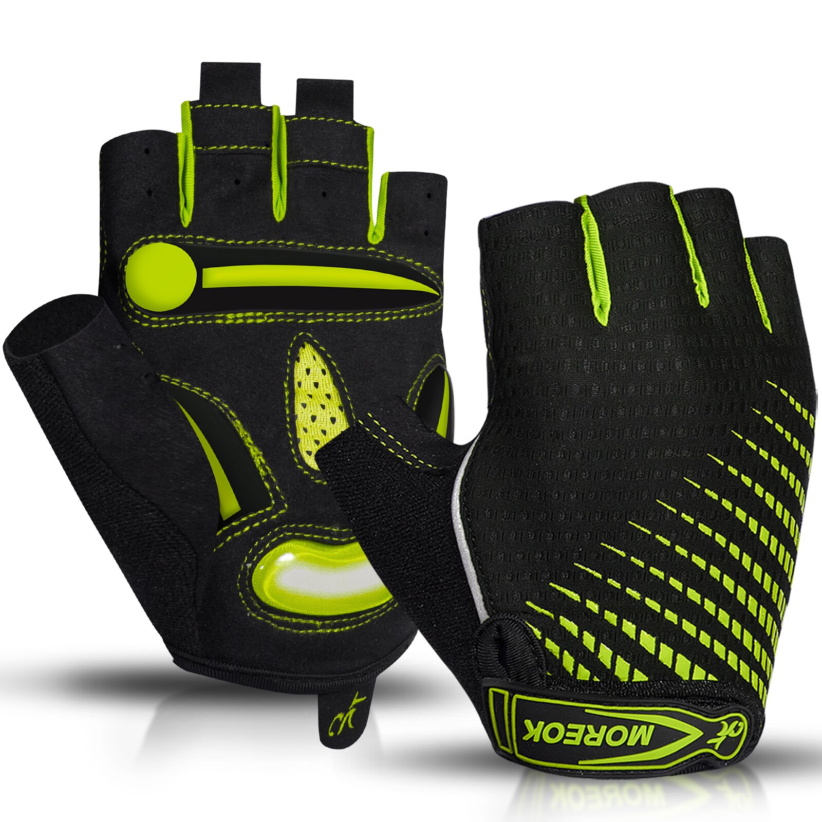 MOREOK ถุงมือขี่จักรยาน,ถุงมือ - Mountain Biking Gloves Mens บทวิจารณ์และราคา