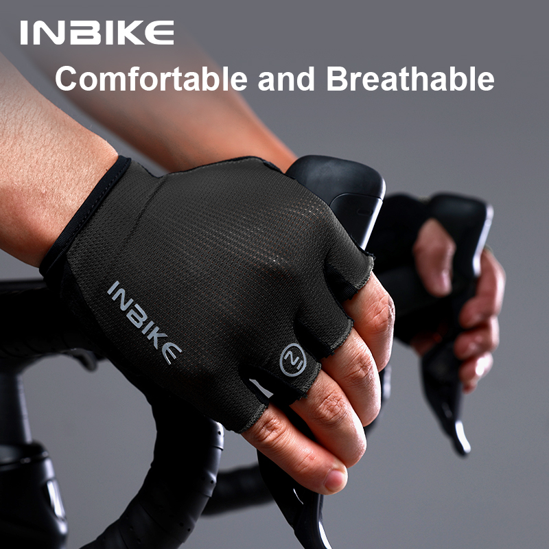 ถุงมือปั่นจักรยาน INBIKE แบบคร - Mountain Biking Gloves Mens บทวิจารณ์และราคา
