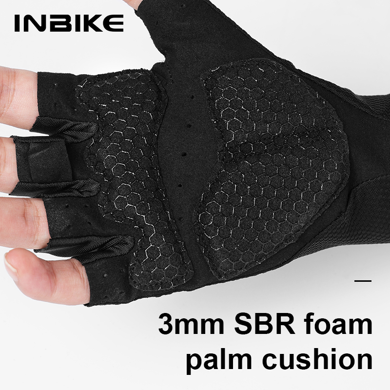 INBIKE ถุงมือปั่นจักรยานเจลเบา - Mountain Biking Gloves Mens บทวิจารณ์และราคา