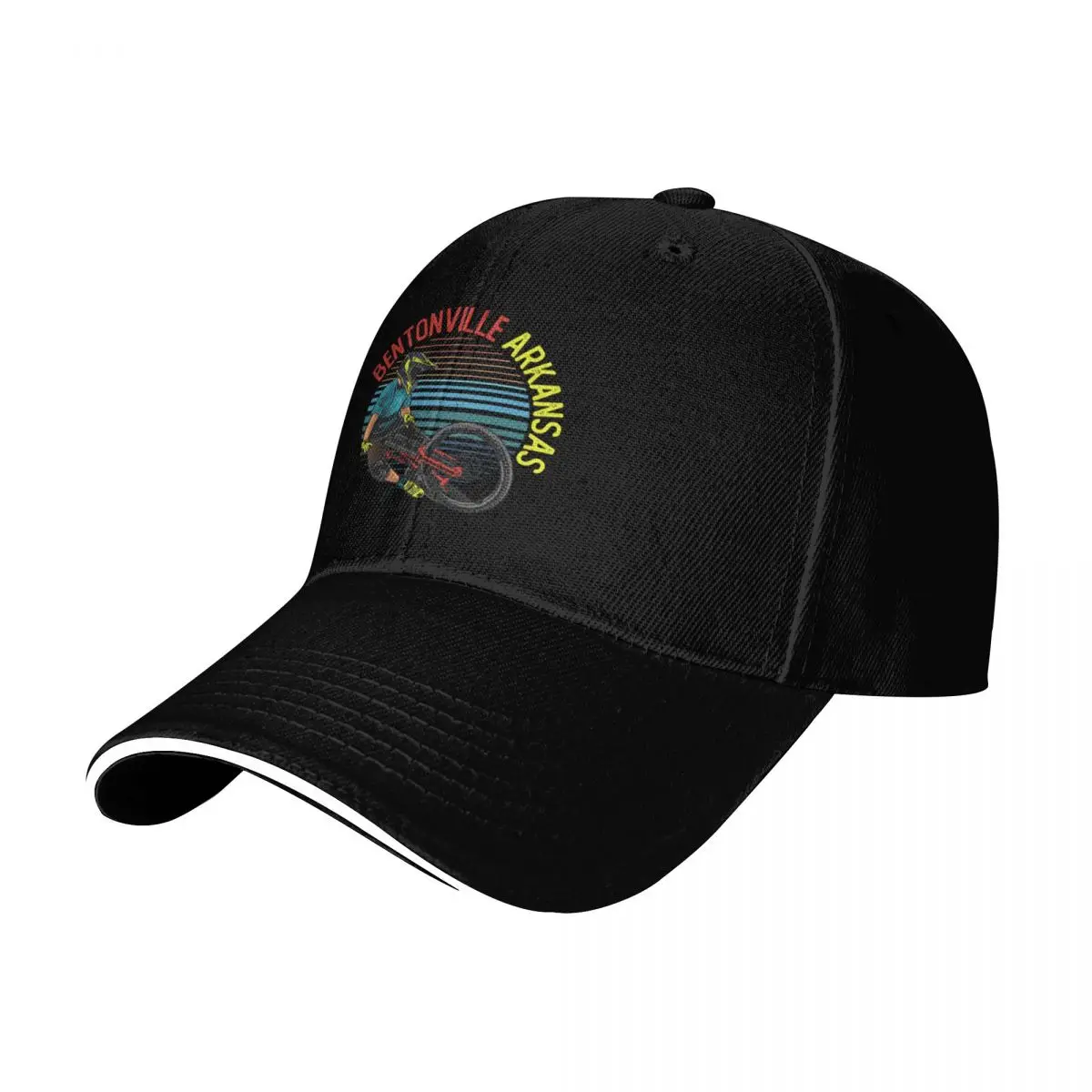 หมวกแก๊ปเบสบอลสไตล์วินเทจเรโทร - Mountain Biking Arkansas บทวิจารณ์และราคา
