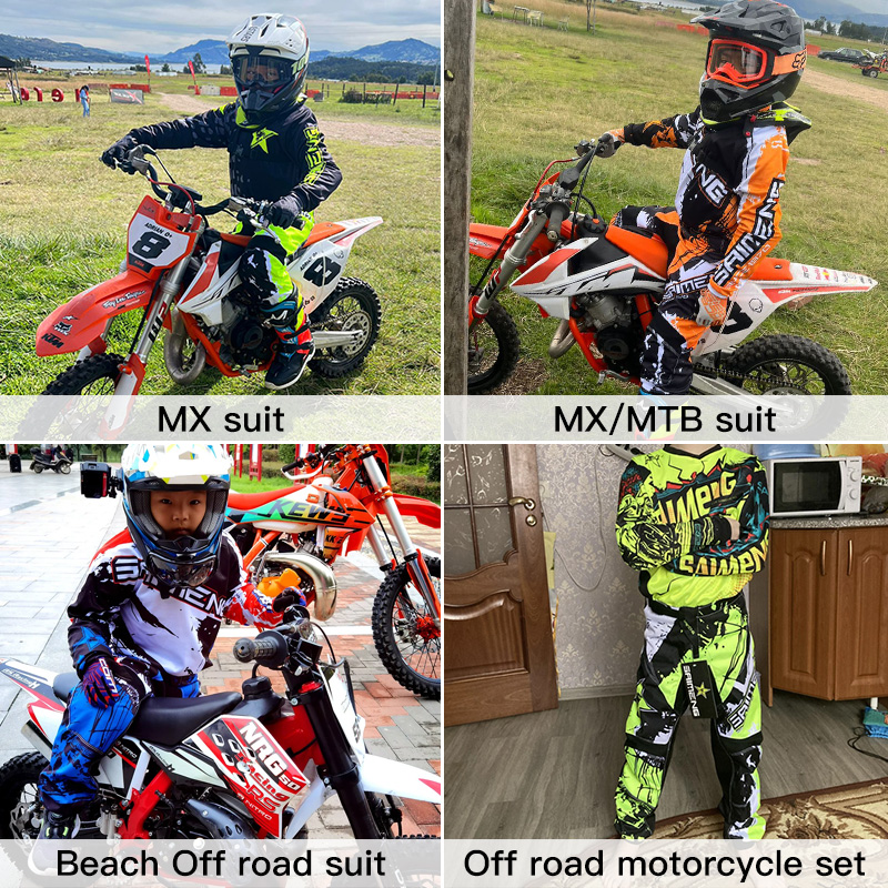 ชุดอุปกรณ์มอเตอร์ครอสสำหรับเด็ - Mountain Biking Games บทวิจารณ์และราคา