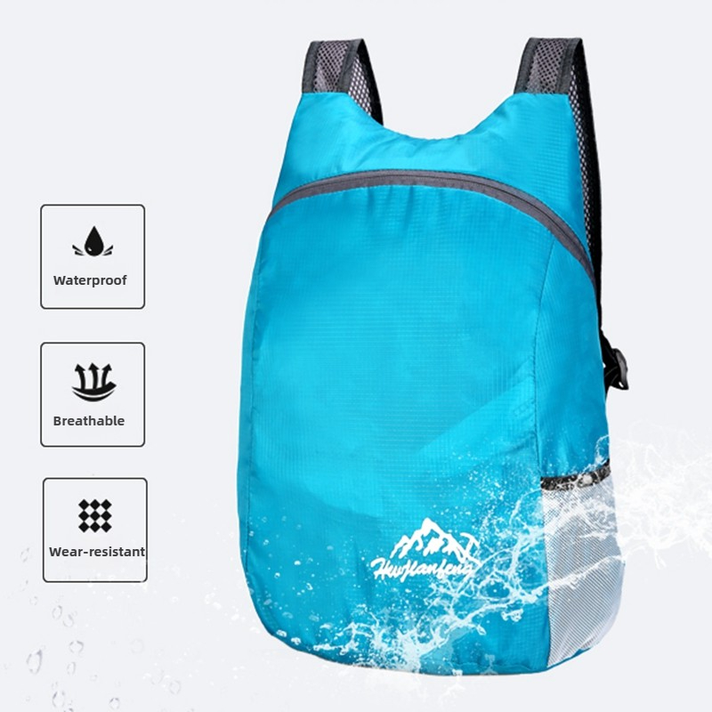 กระเป๋าเป้สะพายหลังแบบพับได้กร - Mountain Biking Bag บทวิจารณ์และราคา