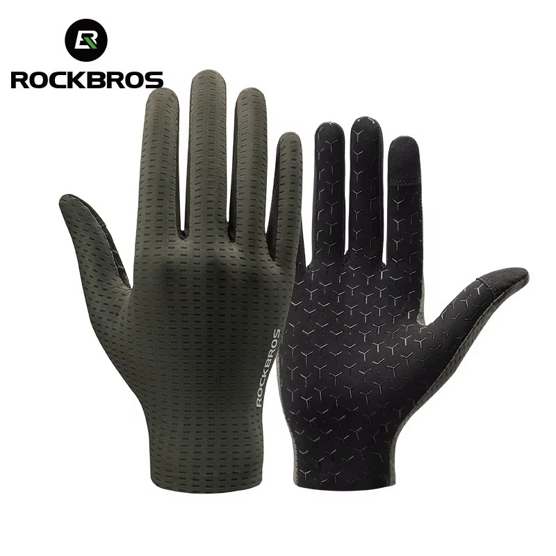 ROCKBROS ถุงมือขี่จักรยานผู้ชา - Mountain Biking Gloves Mens บทวิจารณ์และราคา