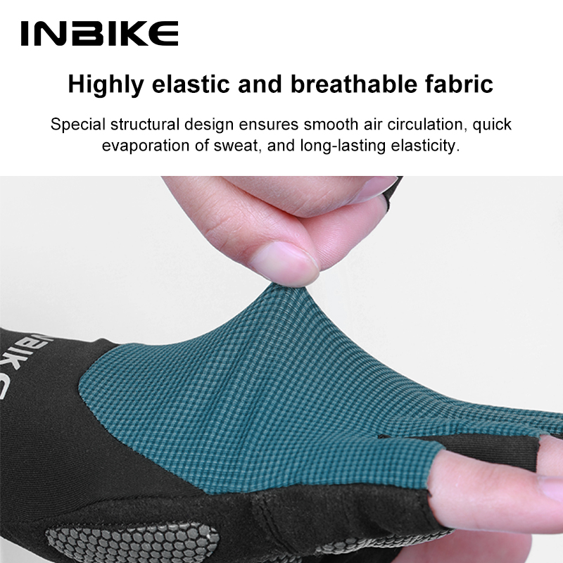 INBIKE ถุงมือขี่จักรยานฤดูร้อน - Mountain Biking Gloves Mens บทวิจารณ์และราคา