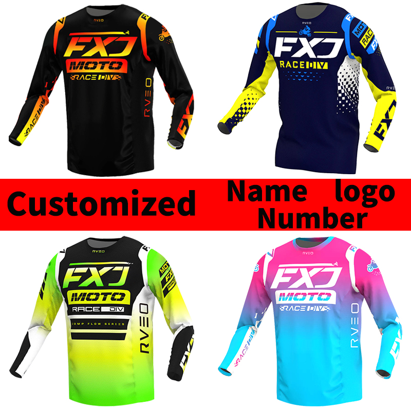 FXJ Motocross jersey Off road  - Mountain Biking Games บทวิจารณ์และราคา