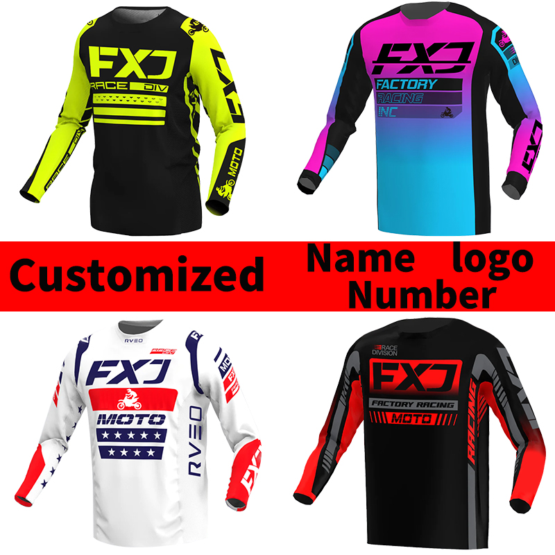 FXJ Motocross jersey Off road  - Mountain Biking Games บทวิจารณ์และราคา