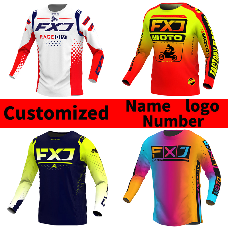 FXJ Motocross jersey Off road  - Mountain Biking Games บทวิจารณ์และราคา