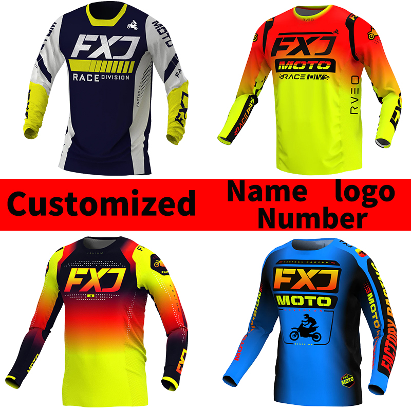 FXJ Motocross jersey Off road  - Mountain Biking Games บทวิจารณ์และราคา
