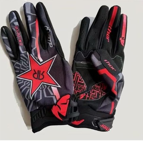 ถุงมือมอเตอร์ครอสแบบเจล ถุงมือ - Mountain Biking Gloves Mens บทวิจารณ์และราคา