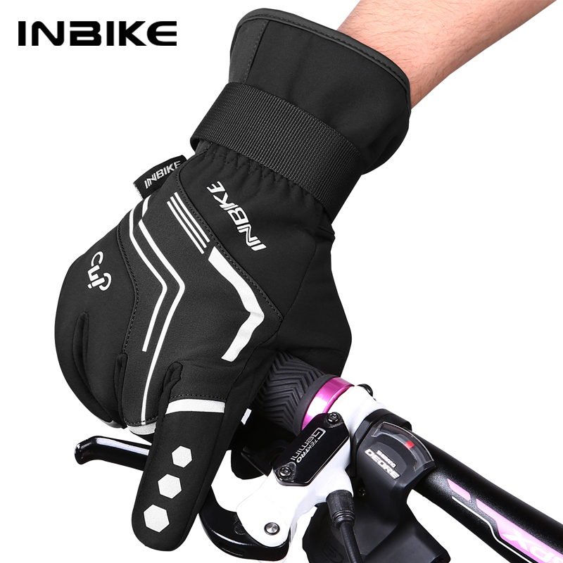 INBIKE ถุงมือขี่จักรยานฤดูหนาว - Mountain Biking Gloves Mens บทวิจารณ์และราคา