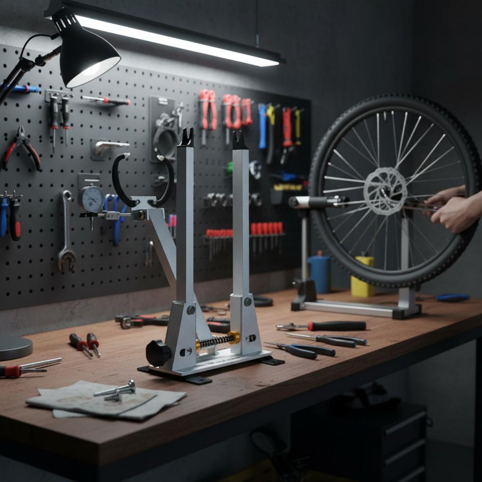 ขาตั้งปรับแต่งล้อจักรยานสองล้อ - Mountain Biking Gear บทวิจารณ์และราคา