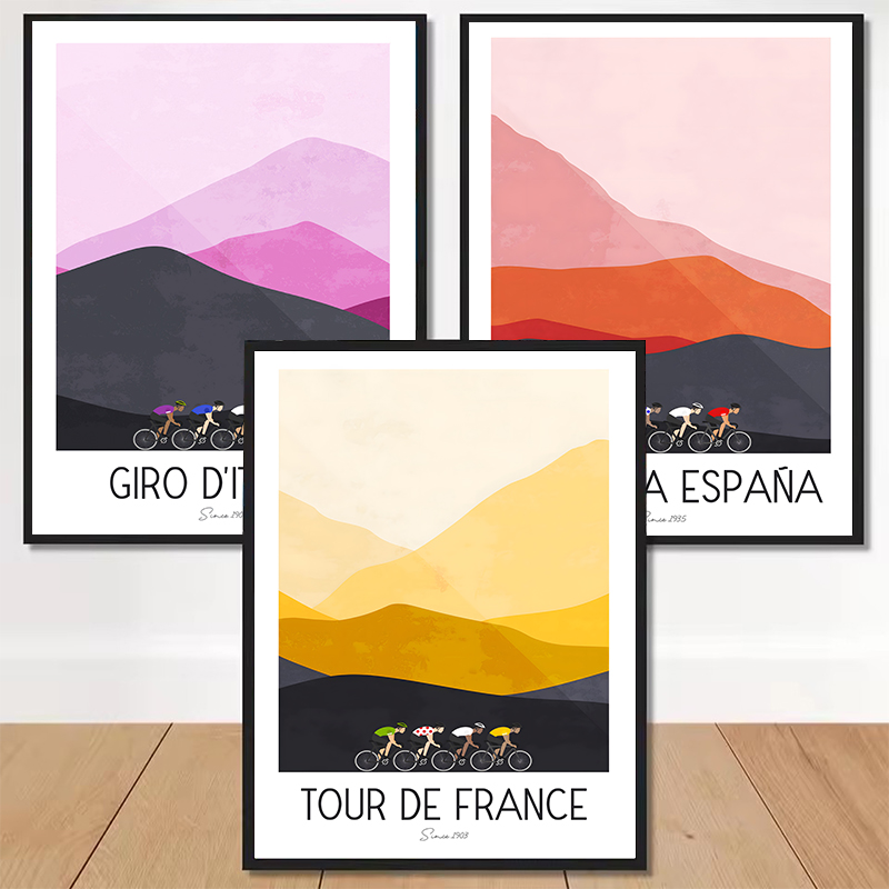 สีน้ำการแข่งขันปั่นจักรยานนักป - Picture Of Mountain Biking บทวิจารณ์และราคา