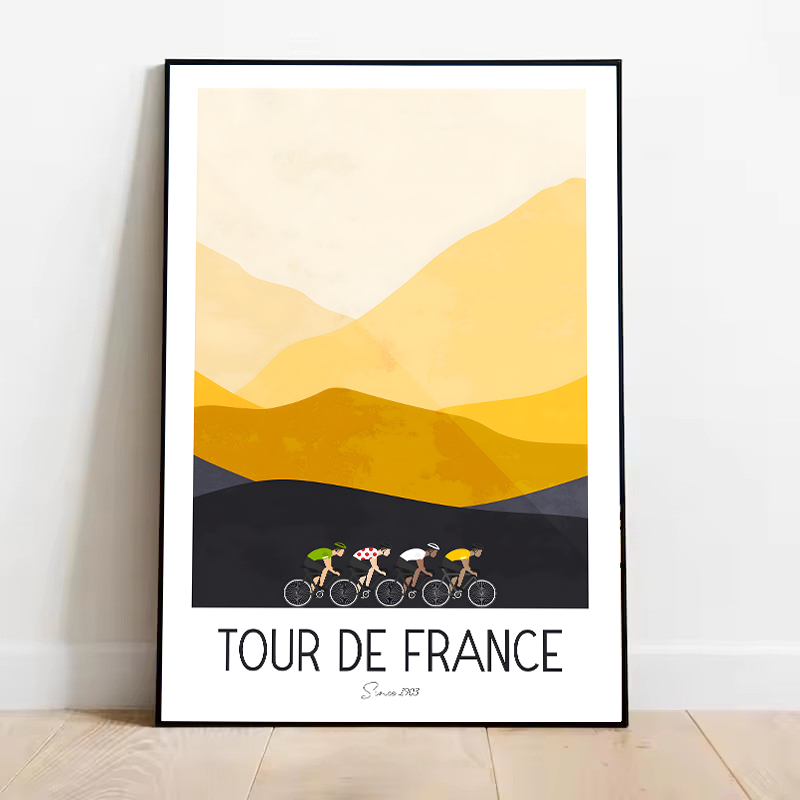 สีน้ำการแข่งขันปั่นจักรยานนักป - Picture Of Mountain Biking บทวิจารณ์และราคา